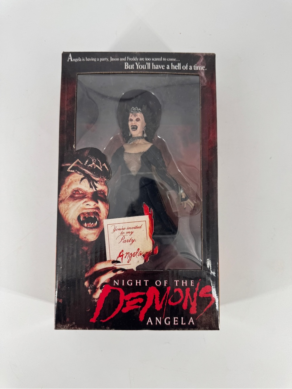 Night of the Demons Angela Collectible Figurine NECA Scream Factory 8”- New